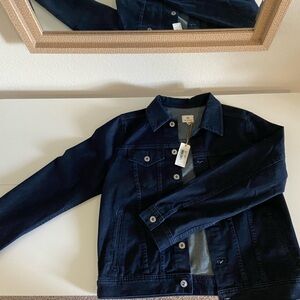 AG Adriano Goldschmied Navy Denim Jacket